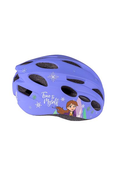 Seven Cască de protecție IN-MOLD cu figurinele Frozen, Anna și Elsa, pentru copii, 52–56 cm
