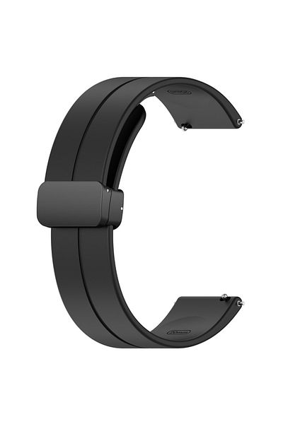 SKYDDAR INNOVATION Silicone Strap for Huawei Watch GT 2 /GT 2 Pro/GT 3 Pro /Ultimate, Xiaomi Watch S1, W011 - Black
