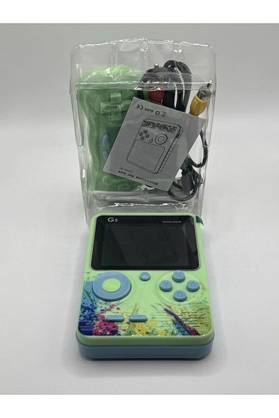 Gamebox G5 Handheld Game Box Player 500 Retro Games 3" Screen Mario Bros Tetris More NIB