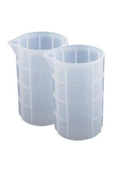 Graffiti Resin Graffiti Resin Handmade 2-Piece 700ml Silicone Cup Mold