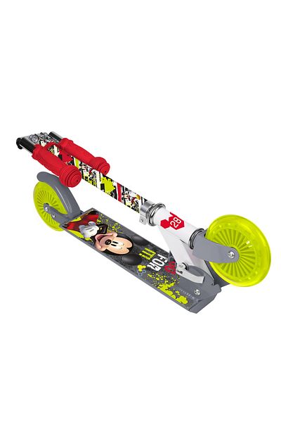 Seven Trotinetă pliabilă cu 2 roți Mickey Mouse, Disney Junior, 6+, multicoloră, pentru copii