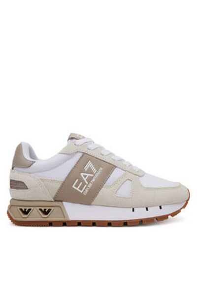 EA7 Emporio Armani Women's Sneakers white EA7 EMPORIO ARMANI-X8X151 XK354 U457 WHITE+COBBELSTONE