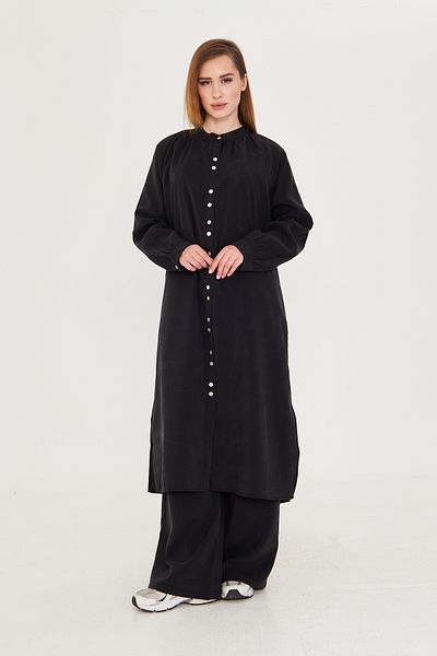 Fezzal Μακρύ πουκάμισο Cupra με μανίκια Reglan