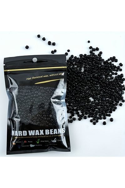 Kiss Kiss Wax Kiss Blackberry Flavored Hair Removal Wax Beads, 500g