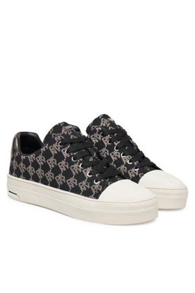 Dkny Teniși negri pentru femei DKNY-K2533982 BNI BLK/NICKEL