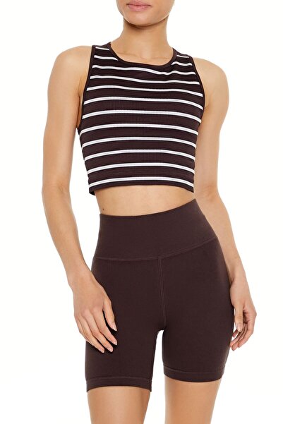 Forever 21 Active Çizgili Atlet