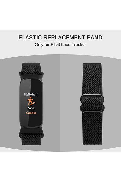 O Ozone Nylon Band For Fitbit Luxe Bands for Women Men -White