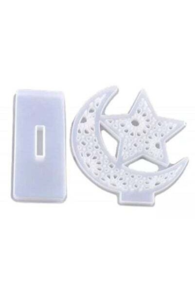 Graffiti Resin قالب السيليكون هلال دانتيل لاعمال الريزن