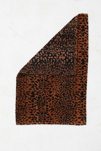 Homelover 100% βαμβάκι Ultra Luxury Ποιότητας Leopard Print Πετσέτα μαλλιών Πετσέτα χεριών και πετσέτα μπάνιου - 50 x 80 cm
