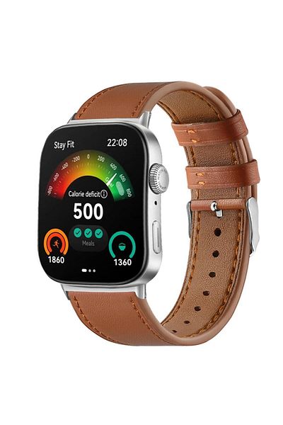 O Ozone Huawei Watch Fit 3 | Leather Straps | Brown