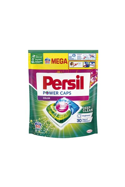 Persil PERSIL Power Caps Color Laundry Detergent Capsules, 60 pcs