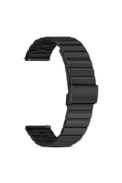 O Ozone 22mm Metal Bands | Samsung Galaxy Watch 3 45mm/Galaxy Watch 46mm/Gear S3 Frontier/Classic | Black