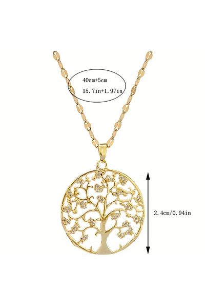 Ayzen tree of life necklace