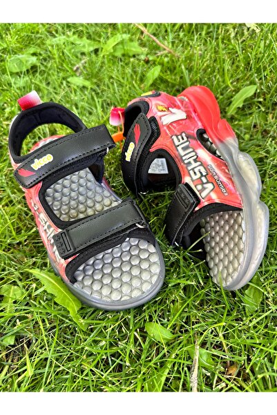 Vicco Size 22-30 Lighted Non-Slip Comfortable Sole Boys Sandals