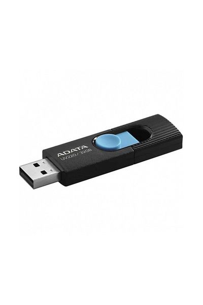 Adata Memory Stick Usb 2.0 Flashdrive, 32gb, , Memory Stick Uv220, Black