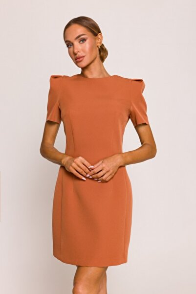 Made of Emotion Rochie mini cu maneci decorative