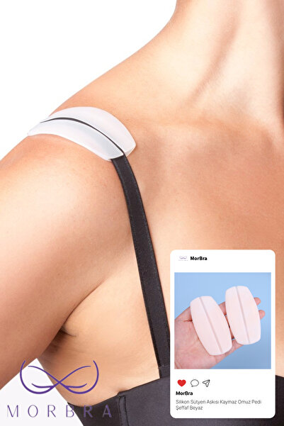 Morbra Sticky İnvisible Underwear Solutions Omuz Pedi, Silikon Sütyen Askısı ...