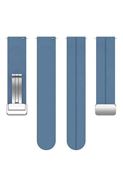 SKYDDAR INNOVATION Curea din silicon pentru Huawei Watch GT 2 /GT 2 Pro /GT 3 Pro /Ultimate, Xiaomi Watch S1, W011 - Albastră