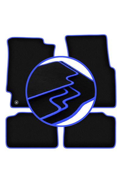 shumee Covorașe auto CARLUX-BLUE pentru: Honda Civic V hatchback (1991-1996)