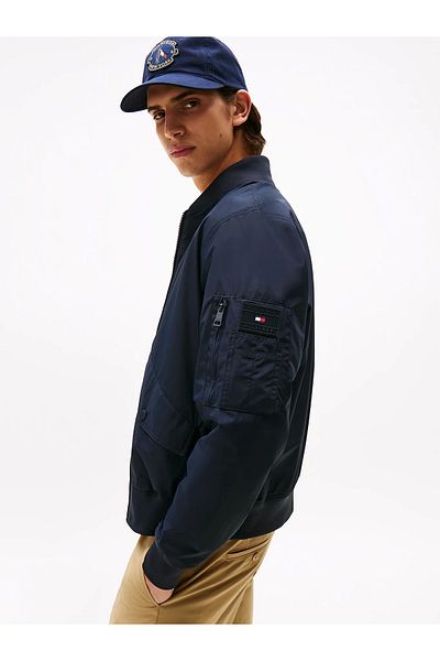 Tommy Hilfiger Packable Bomber Ανδρικό Μπλε Μπουφάν Mw0mw39629dw5