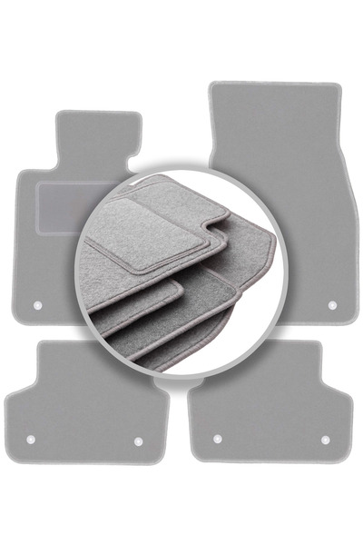 shumee Covorașe auto gri cenușiu pentru: BMW 5 G30 sedan (2017-)