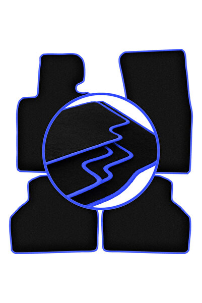 shumee Covorașe auto CARLUX-BLUE pentru: BMW 7 E65 sedan (2001-2008)