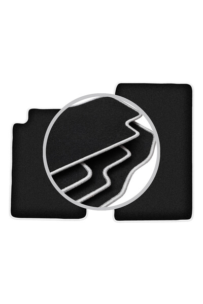 shumee Covorașe auto CARLUX-SILVER pentru: Mercedes SLK R170 cabrio (1996-2004)