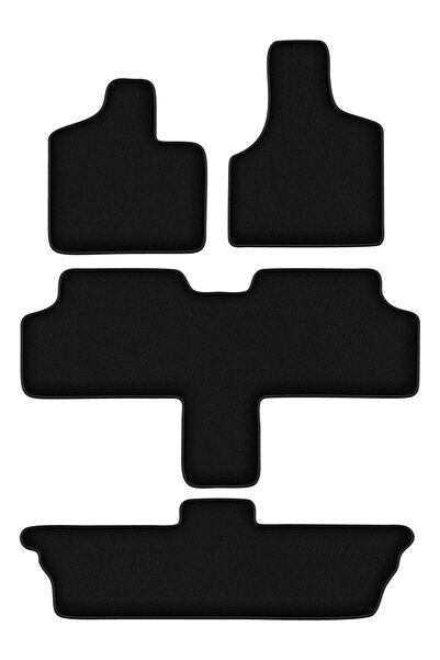 shumee Covorașe BASIC negre din velur pentru: Dodge Caravan / Grand Caravan I...