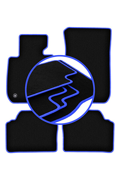 shumee Covorașe auto CARLUX-BLUE pentru: BMW 3 E90 sedan (2004-2011)