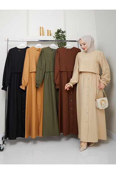RACE FASHİON Φόρεμα Karla Kumaş RC1059