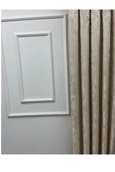 NİVEMESHOME Nivemeshome Bade V_5206 1/3 Frequently Pleated Background Curtain Apm