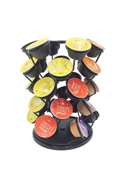 Bien Servi 30 Dolce Gusto Capsule Stainless Steel Rotating Holder Black