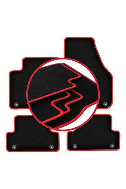 shumee Covorașe auto CARLUX-RED pentru: Volvo V40 II break, cross country (20...