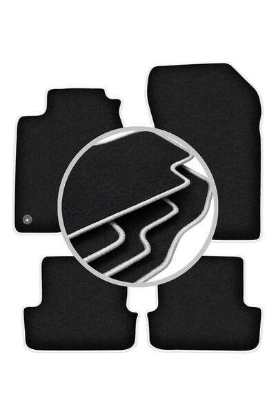 shumee Covorașe auto CARLUX-SILVER pentru: Renault Laguna III coupe (2007-2015)