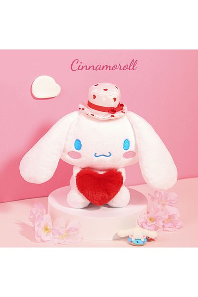 Choice Other 20cm Cinnamoroll Sanrio Hello Kitty Kuromi Melody Cinnamoroll Set Series Plush Toy Cartoon & C
