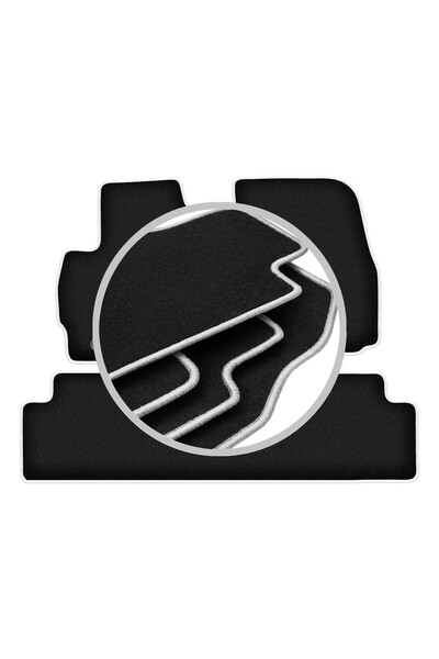 shumee Covorașe auto CARLUX-SILVER pentru: Mazda Premacy II monovolum (2005-2...