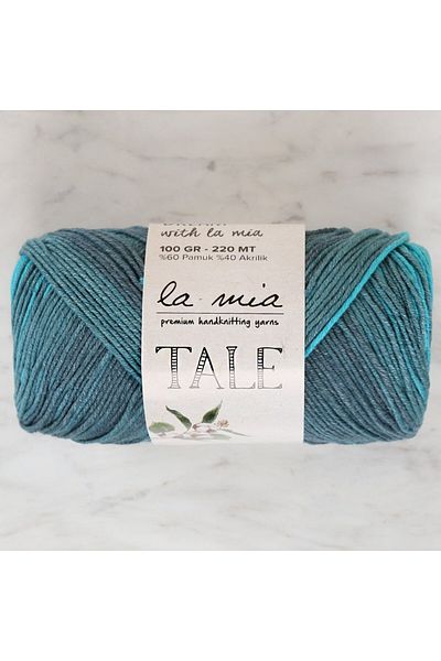 La Mia Yarn La Mia Tale Marbled Hand Knitting Lanyard - Lm046