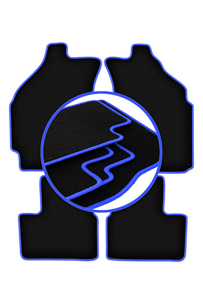 shumee Covorașe auto CARLUX-BLUE pentru: Daewoo Matiz hatchback (1997-2007)