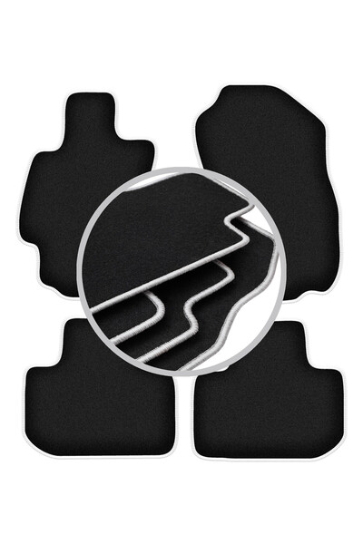 shumee Covorașe auto CARLUX-SILVER pentru: Subaru Legacy V sedan, break (2009-)