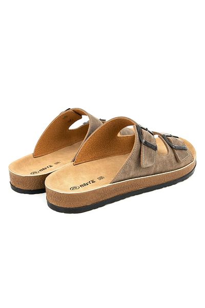 Neco Muya Men's Anatomic Slippers, Suede Insole