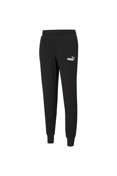 Puma Παντελόνι Puma Essentials Logo, Μαύρο, Ανδρικό
