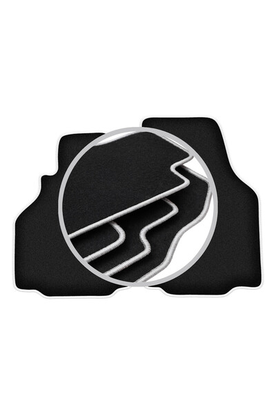 shumee Covorașe auto CARLUX-SILVER pentru: Porsche Boxster (tip 986) coupe, c...