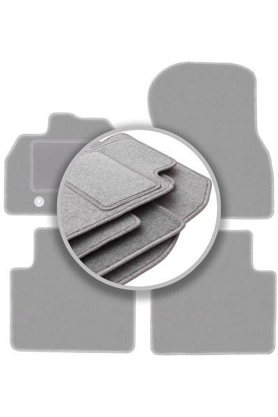 shumee Covorașe auto gri cenușiu pentru: Renault Zoe II hatchback (2018-)