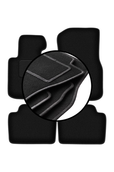 shumee Set complet de covorașe velur pentru: BMW 4 F36 Gran Coupe (2014-)