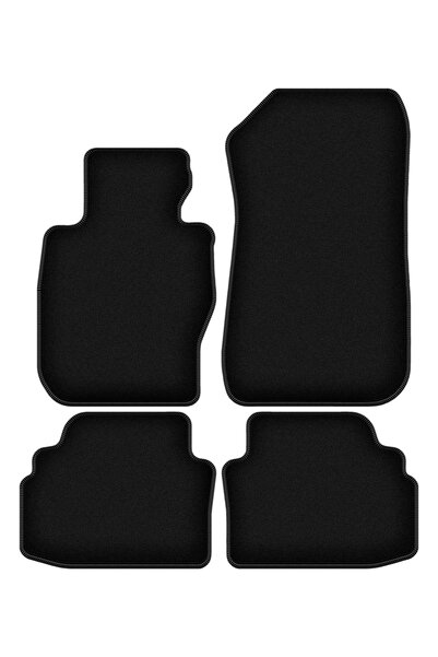 shumee Covorașe BASIC negre din velur pentru: BMW 3 E92 xDrive coupe (2004-2011)