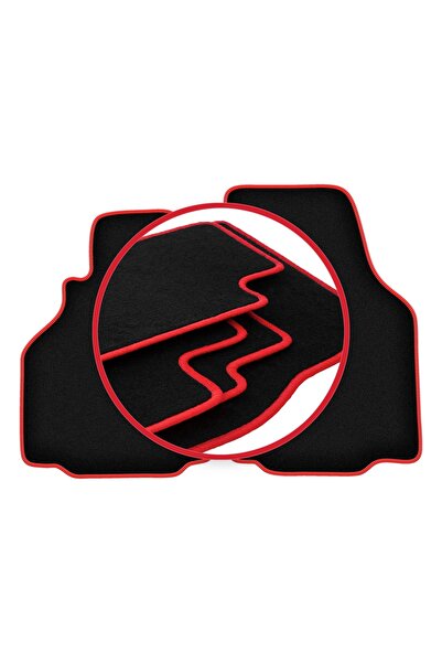 shumee Covorașe auto CARLUX-RED pentru: Porsche Boxster (tip 986) coupe, cabr...