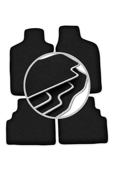shumee Covorașe auto CARLUX-SILVER pentru: Opel Frontera B 3 uși (1998-2006)