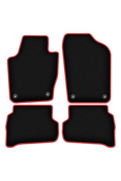 shumee Covorașe auto CARLUX-RED pentru: Seat Ibiza IV 6J hatchback, ST, break (2008-2017)