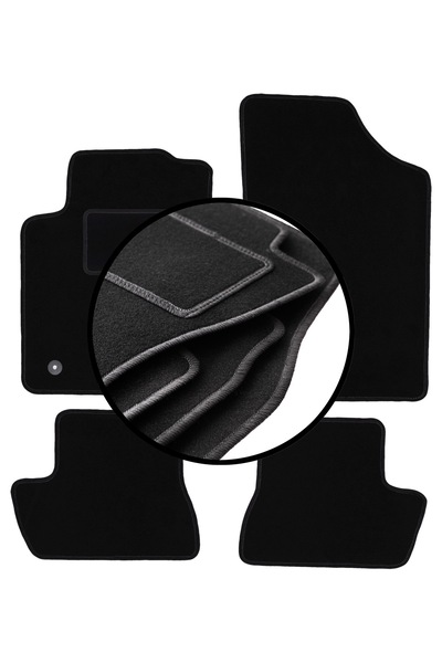 shumee Set complet de covorașe velur pentru: Citroen C2 hatchback (2003-2009)