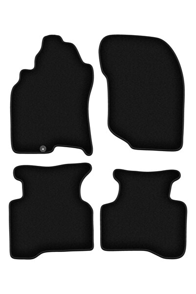 shumee Covorașe BASIC negre din velur pentru: Nissan X-Trail I T30 SUV (2001-...